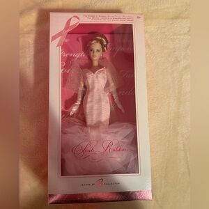 Barbie Pink Ribbon Doll J0932 Mattel Vintage  NRFB Blonde Hair Breast Cancer
